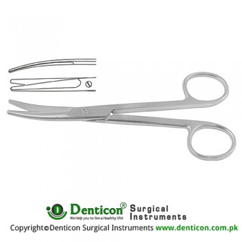 Mayo Dissecting Scissor Curved Stainless Steel, 14.5 cm - 5 3/4"